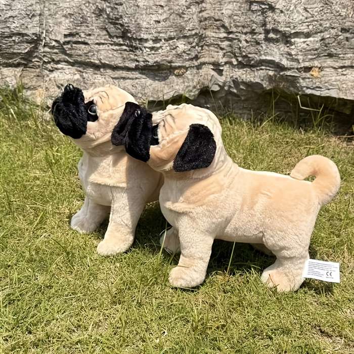 Toy Doll Model Pug Dog