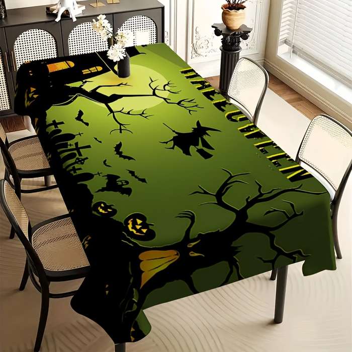Halloween tablecloth decoration size 90x140cm or 35.4x55inch