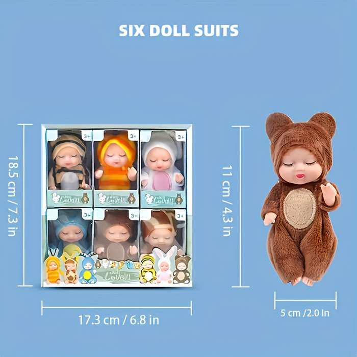 Toy Dolls Quantity 6pcs