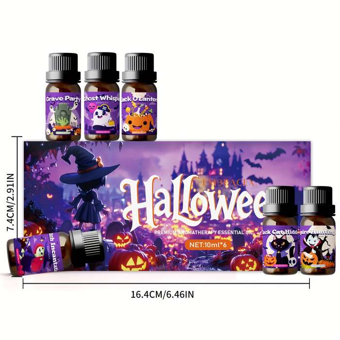 Halloween Decorations Flavors 6Pc 1Set Halloween
