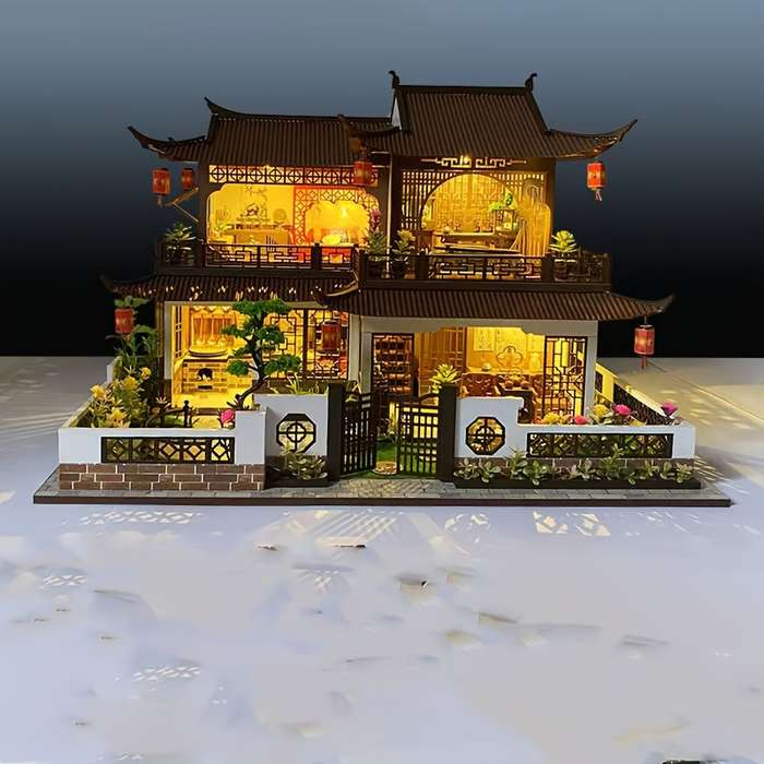 Building Toy Architectural Model Toy Set Style Classic