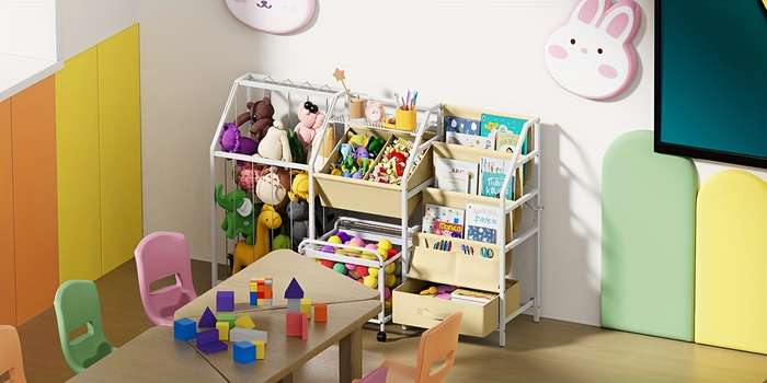 Storage And Organizationcolor White
