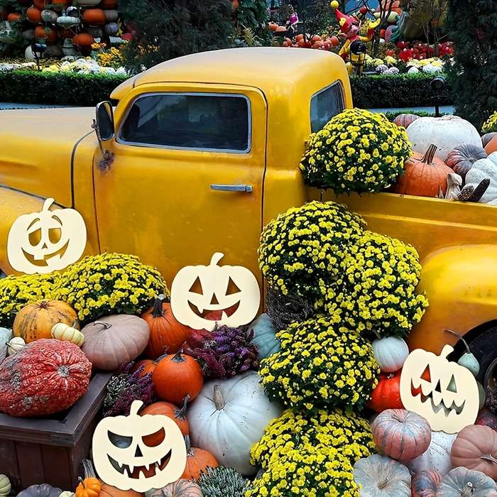Halloween Decorations Size 10Cm Quantity 6Pc Mix