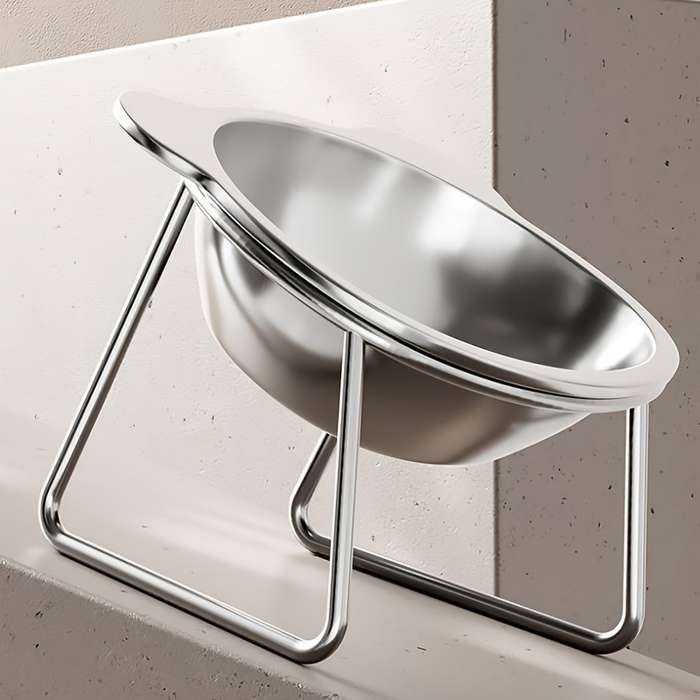 Pet supplies color Bowl  Add  Stand material Stainless Steel