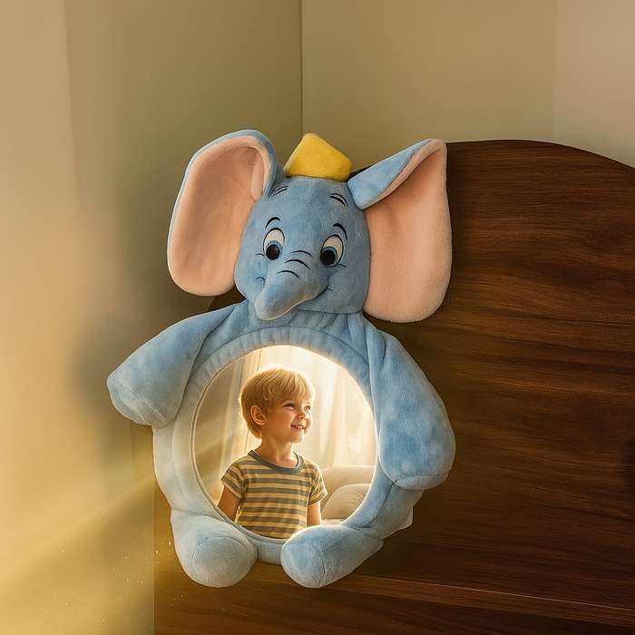 Toy Doll Items Blue Elephant