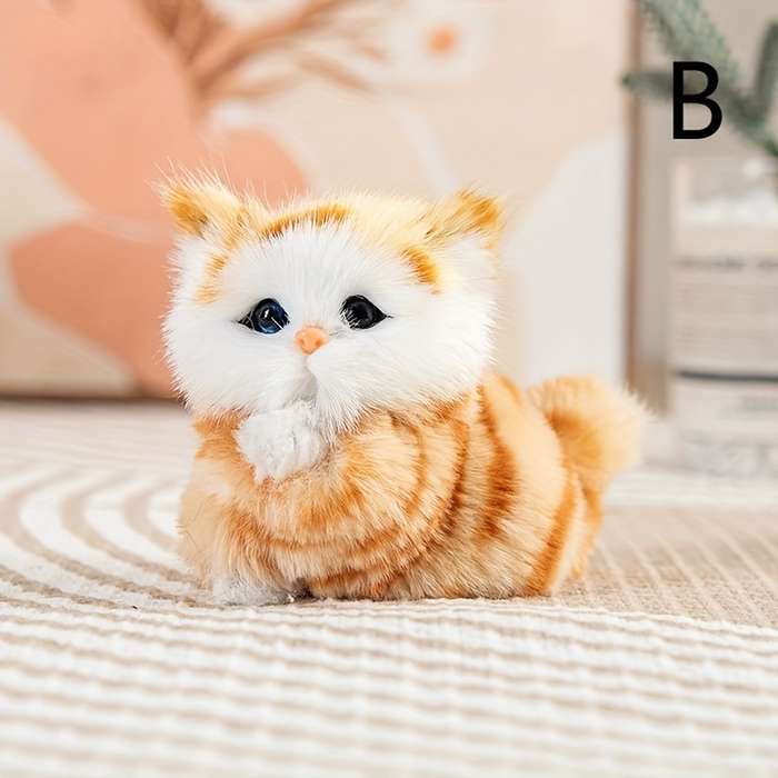 Toy Doll Color Leg Lifting Cat Mandarin Duck Head