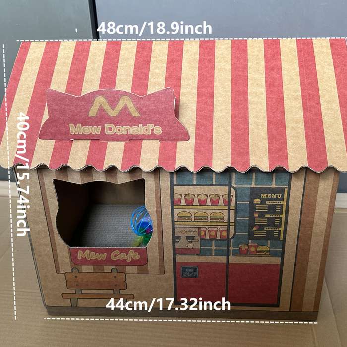 Pet Supplies Material Corrugated Paper Cat Nest