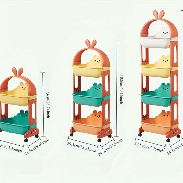 Storage And Organizationcolor Orange Quantity Two Layers