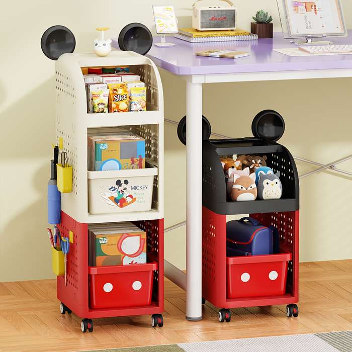 Storage And Organizationcolor 1Pc Double Layer Black