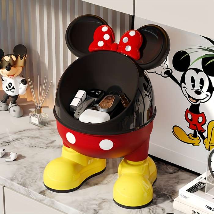 Storage And Organizationcolor 1Pc Black Mickey