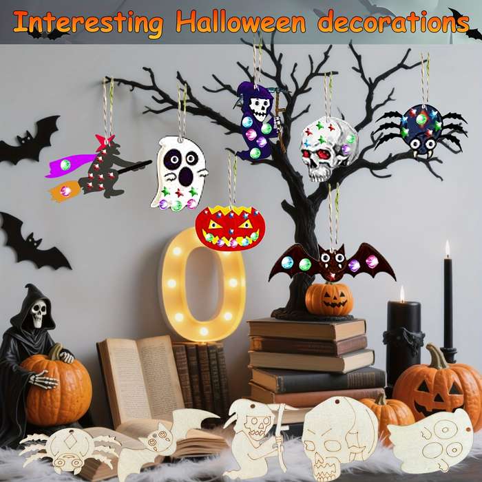 Halloween Decorations   Material Wood