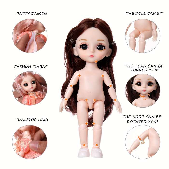 Toy Dolls Quantity 6pcs set