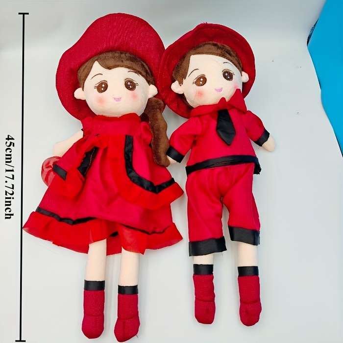 Toy Doll color red dolls Quantity 2pcs
