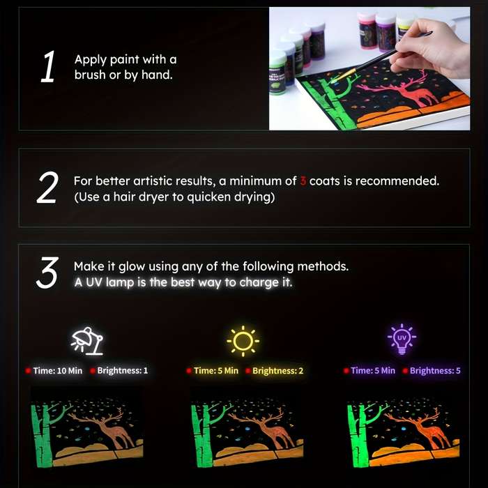 Halloween Decorations Items 30Ml Luminous Paint