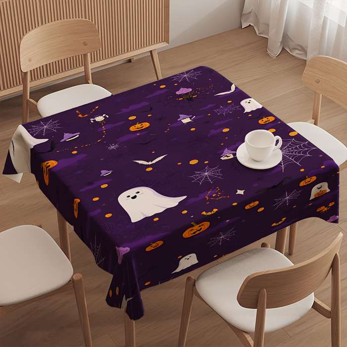 Halloween tablecloth decoration size 140cm x 180cm