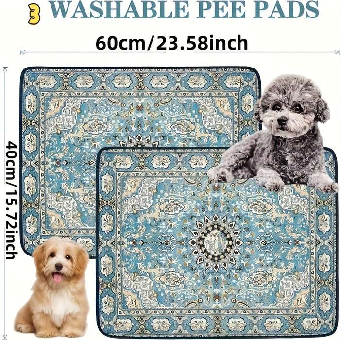 Pet supplies color Blue 3    pack size L 50x 80cm  19.8x 31.56 inches