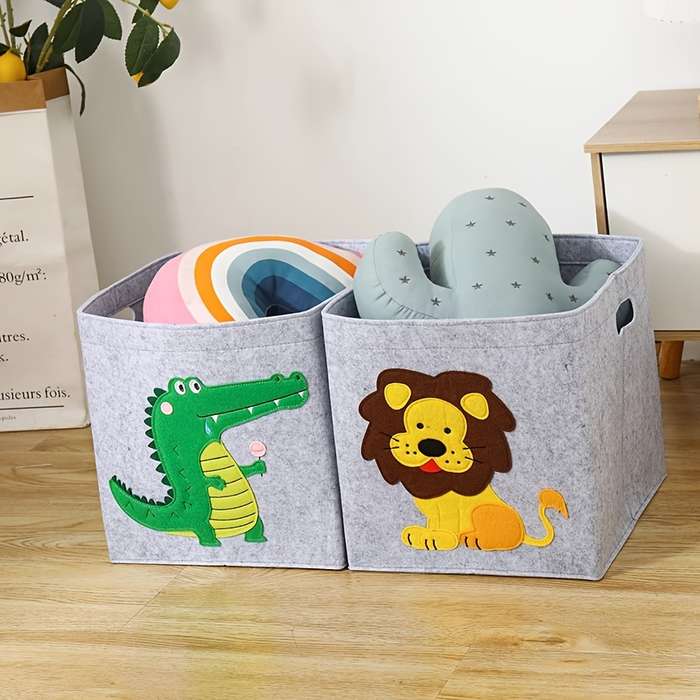 Storage And Organizationcolor Red Panda Fabric Storage Box