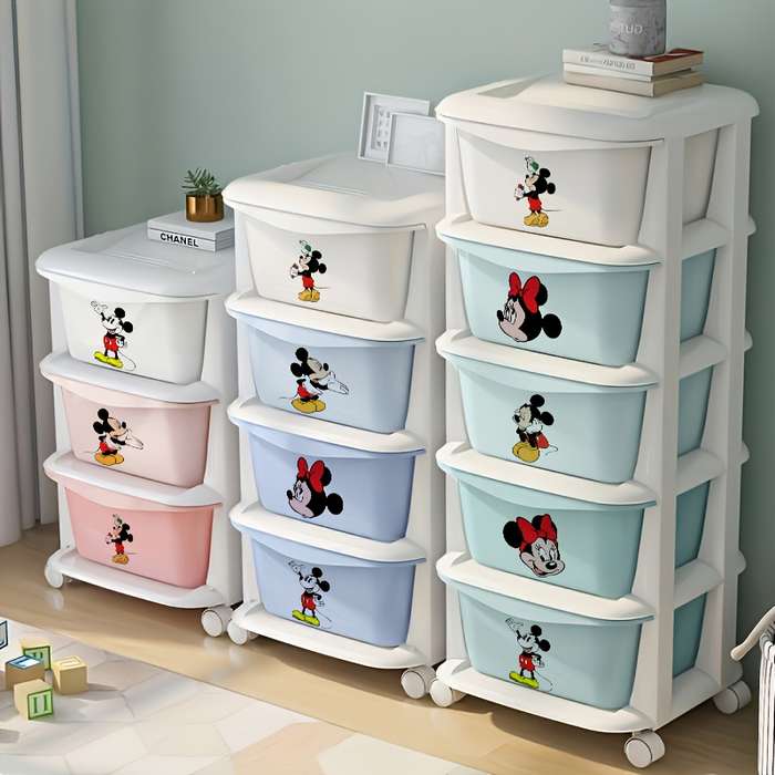 Storage And Organizationcolor Gradient Pink Model 3 Layer