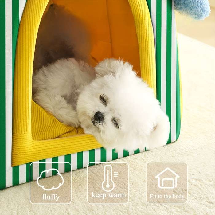 Pet Supplies Size M Style Cute Bear House
