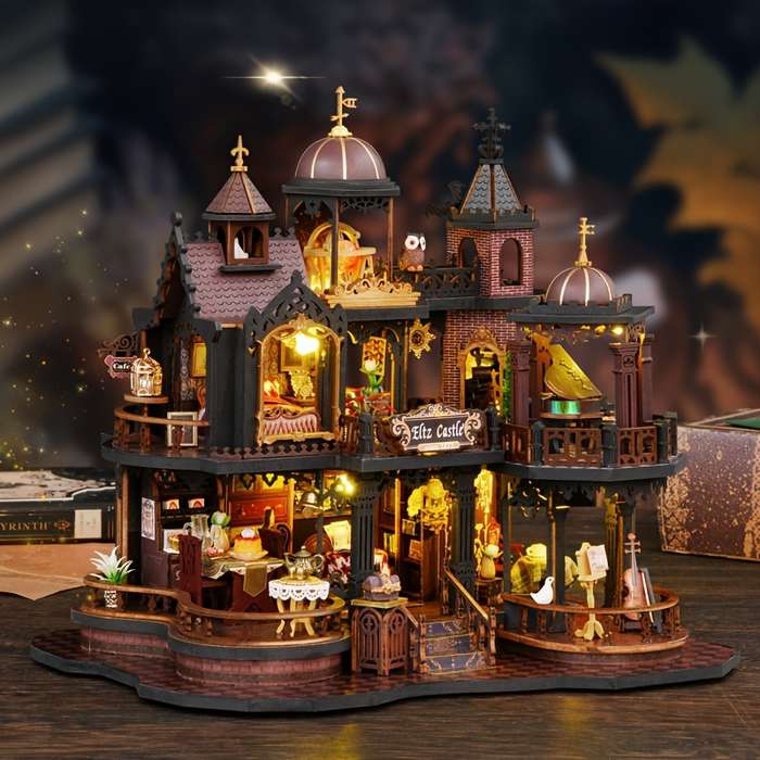 Building Toy Architectural Model Toy Set Style Edinsburgh