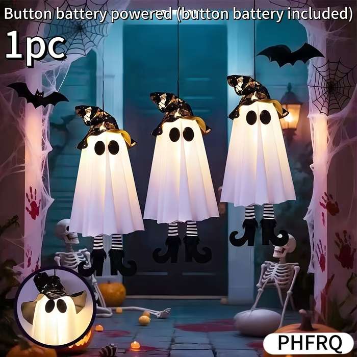 Halloween Decorations Style High Heel Witch Lamp