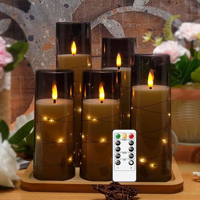 Halloween Decorations Items With Remote  5Pcs