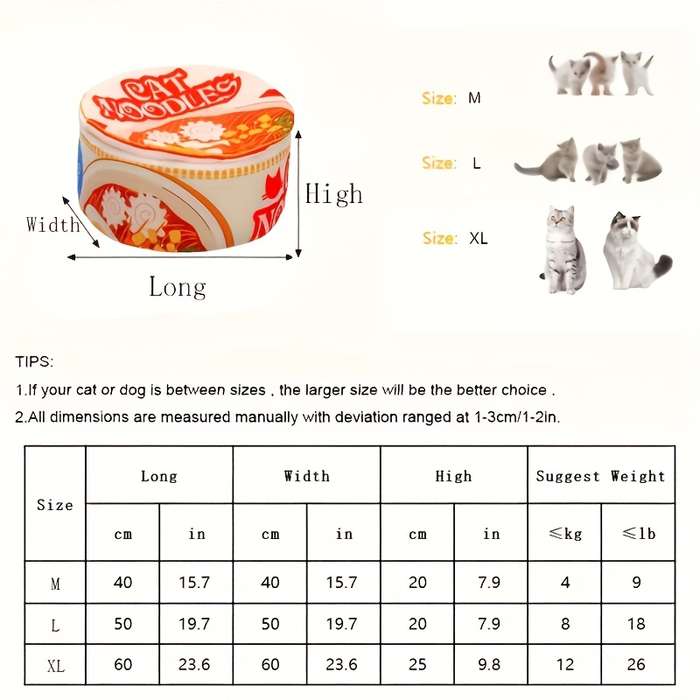 Pet supplies size XL