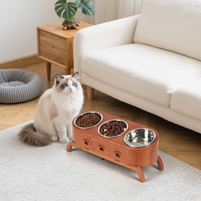 Pet Supplies Style Elevated Cat Food Bowl