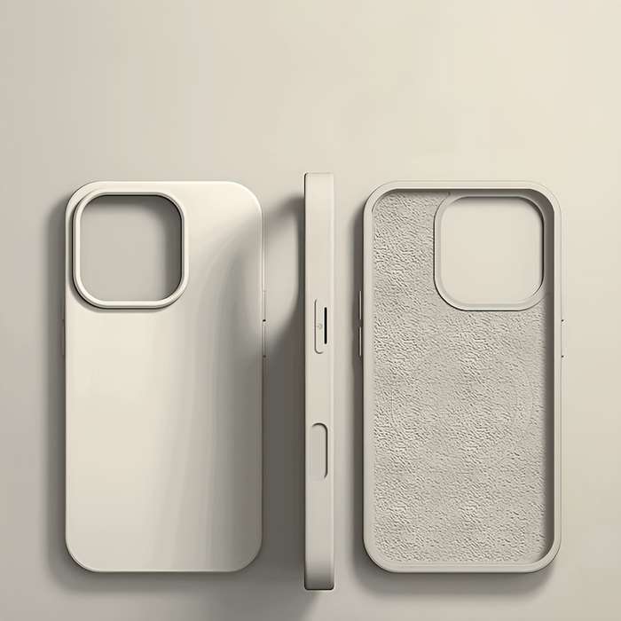 1Pc Beige For iPhone 16 Pro Max Phone Case Phone Cover