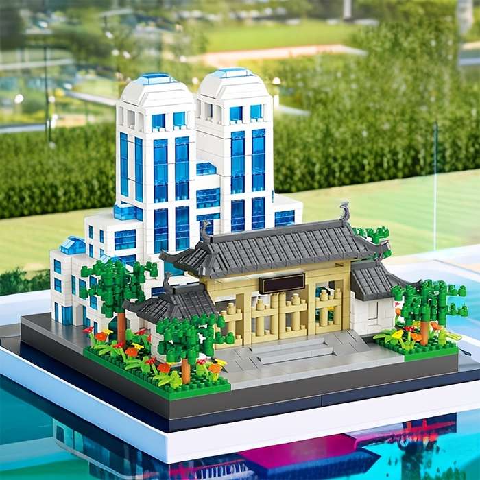Building Toy Architectural Model Toy Set Style Cp1034