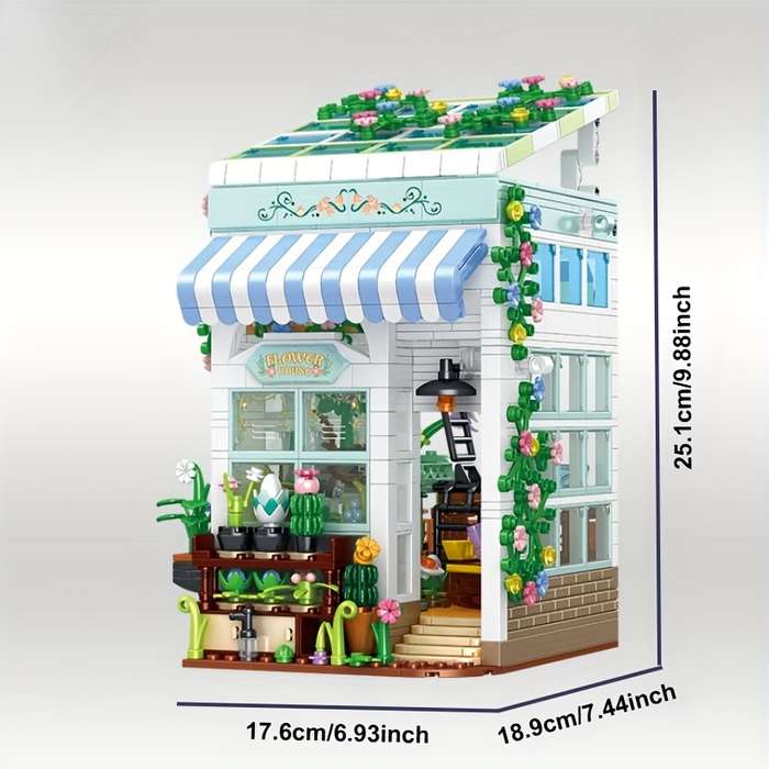 Building Toy Architectural Model Toy Set Style House