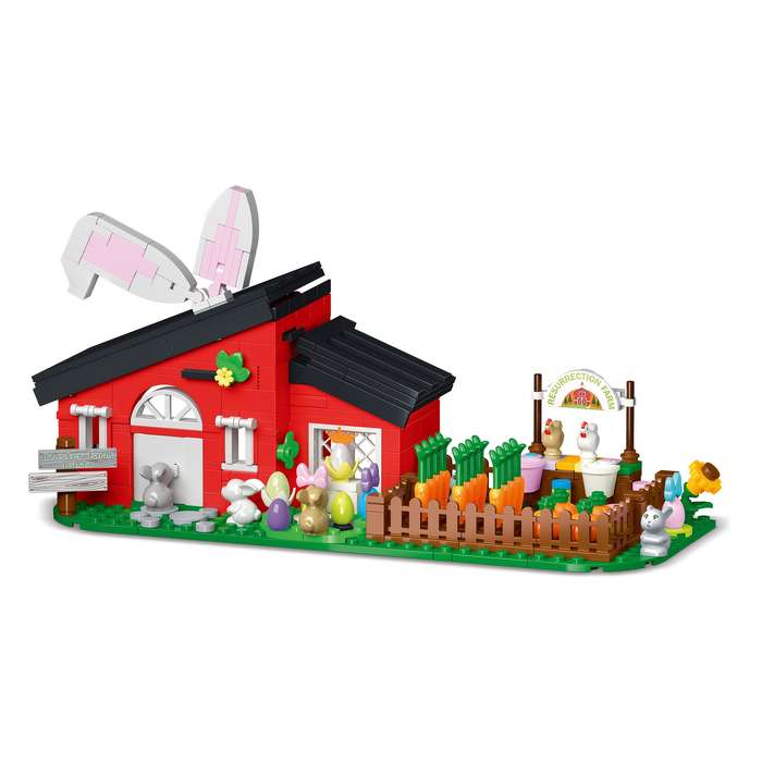 Building Toy Architectural Model Toy Set Applicable People Colorful Package