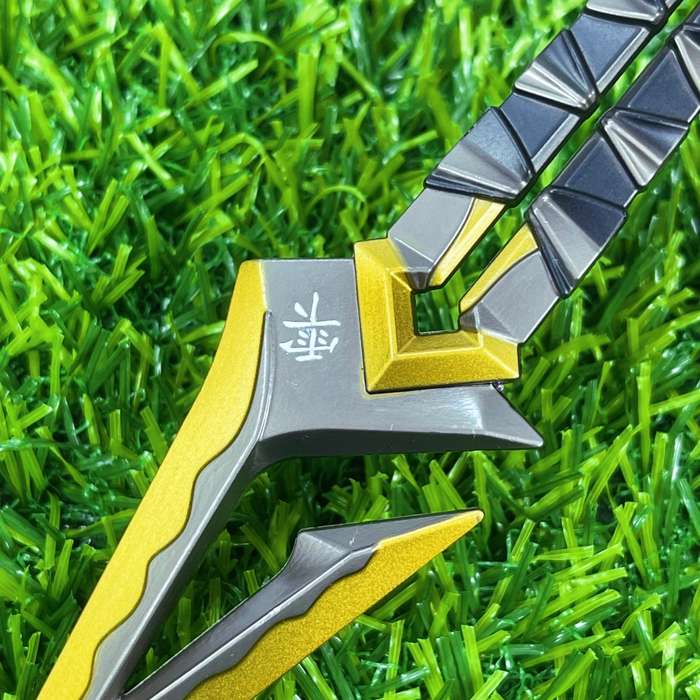 Toy Weapons Color 2Pcs  Yellow Size 6.3Inch  16Cm