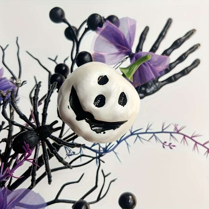 Halloween Decorations Color White Pumpkin