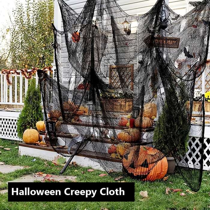 Halloween Decorations Style Black  4Pcs