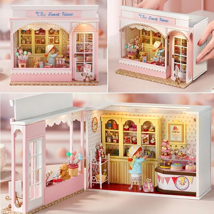 Building Toy Architectural Model Toy Set Color Style1