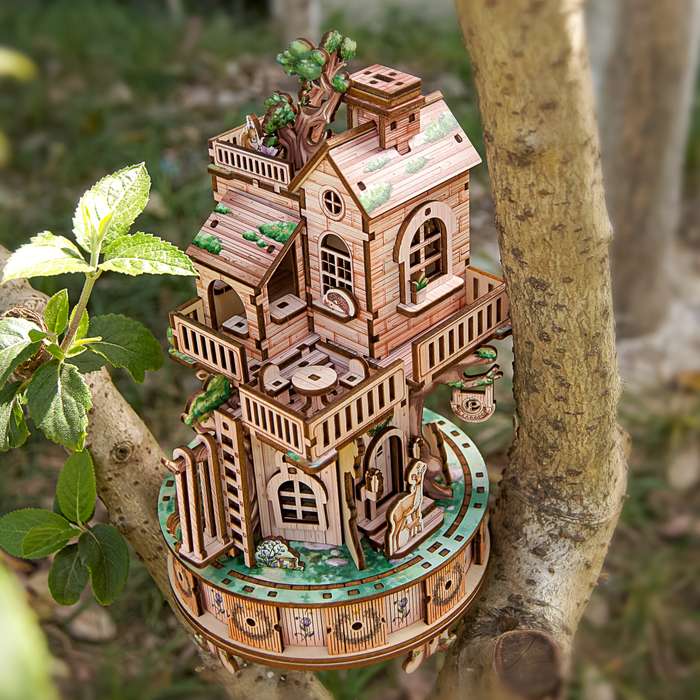 Building Toy Architectural Model Toy Set Model Treehouse