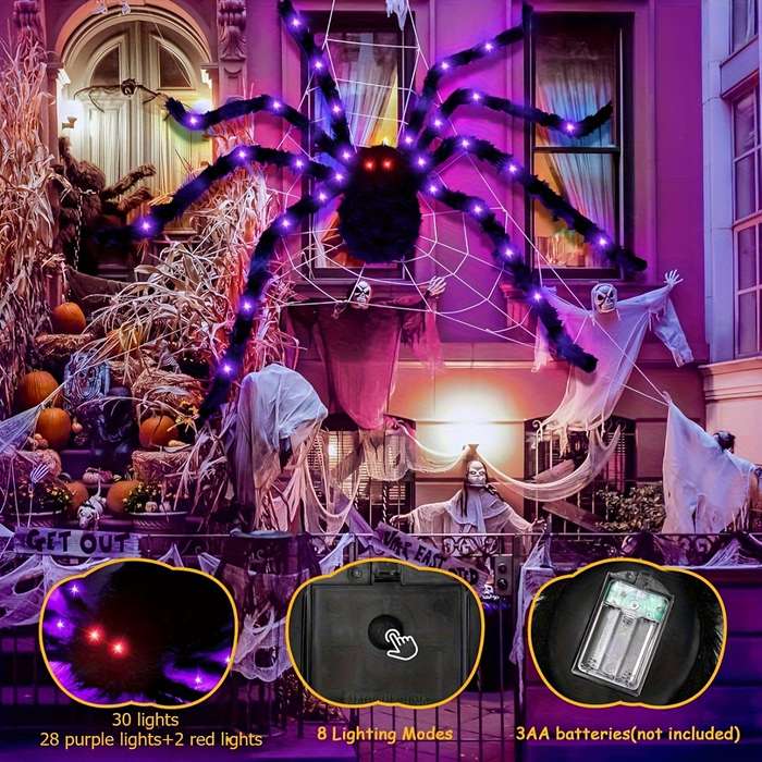 Halloween Decorations Color Black