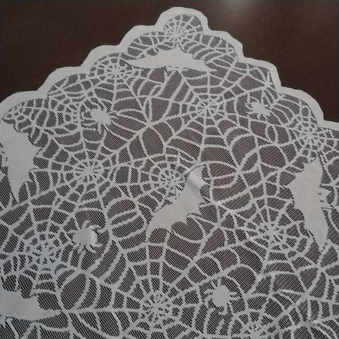 Halloween tablecloth decoration color grey size 98x81cm