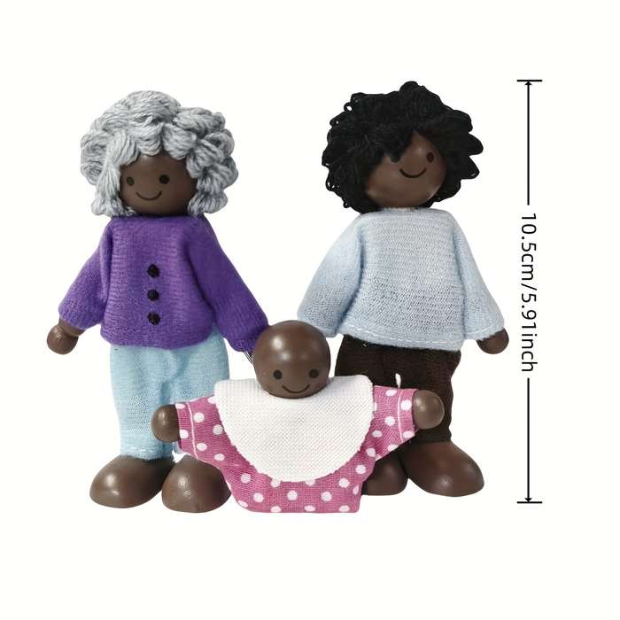 Toy Dolls color 4pcs  random style