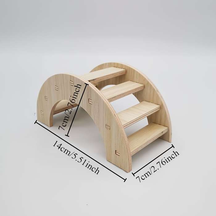 Pet supplies Model Wooden Bridge    B Quantity 1pc