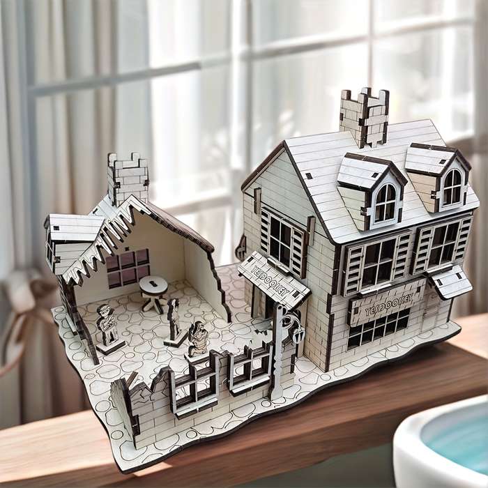 Building Toy Architectural Model Toy Set Items War House