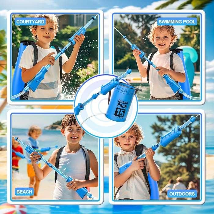 Toy Guns Color 15 Liter Large Capacity Red
