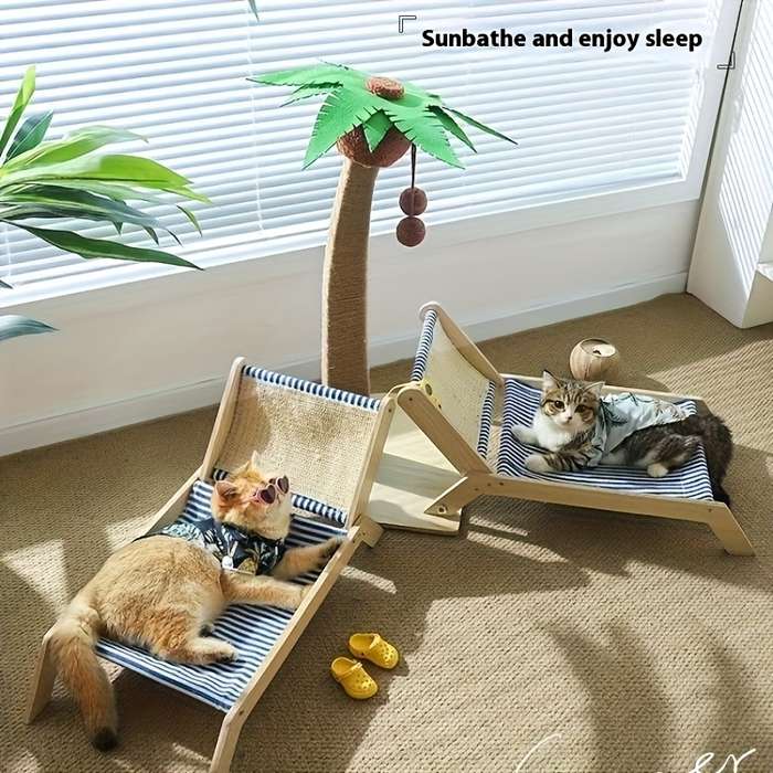 Pet Supplies Color Beach Lounger Cat Scratching Board