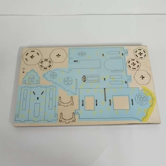 Building Toy Architectural Model Toy Set Style Dream Villa