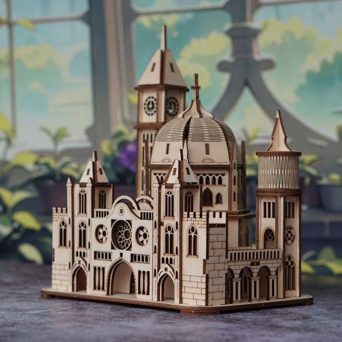 Building Toy Architectural Model Toy Set Items Castle
