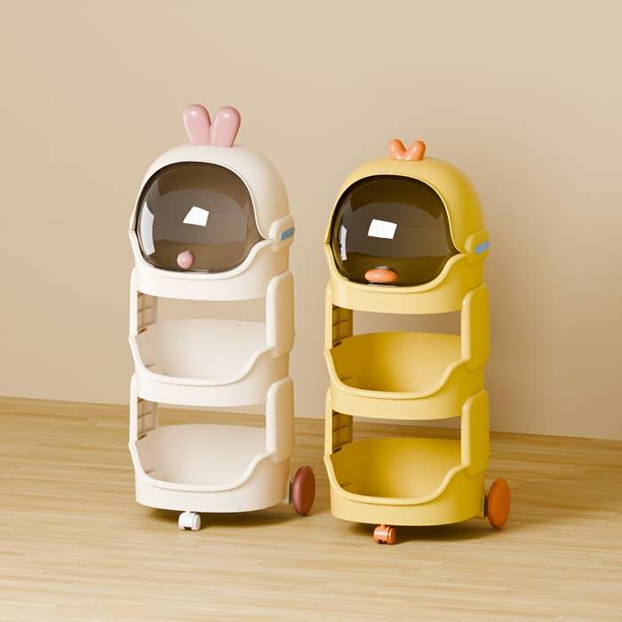 Storage And Organizationcolor White 3 Layers