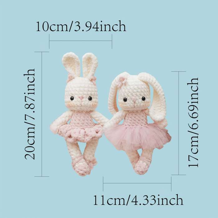 Toy Dolls Style Ballroom Bunny and Ballerina Mouse