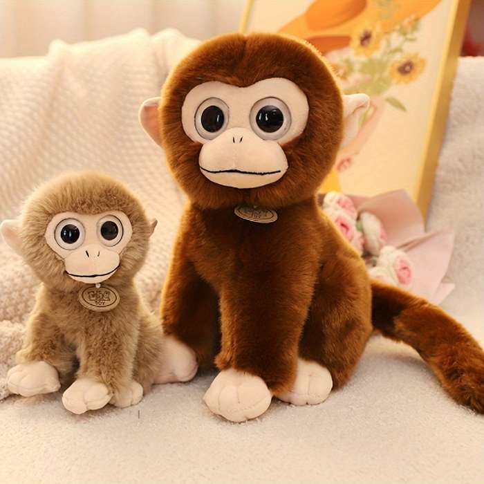 Toy Dolls color Dark Brown size 17cm 6.7inch