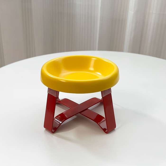 Pet Supplies Color 6Pcs Random Styles 3 Holders  Add   3 Cat Bowls